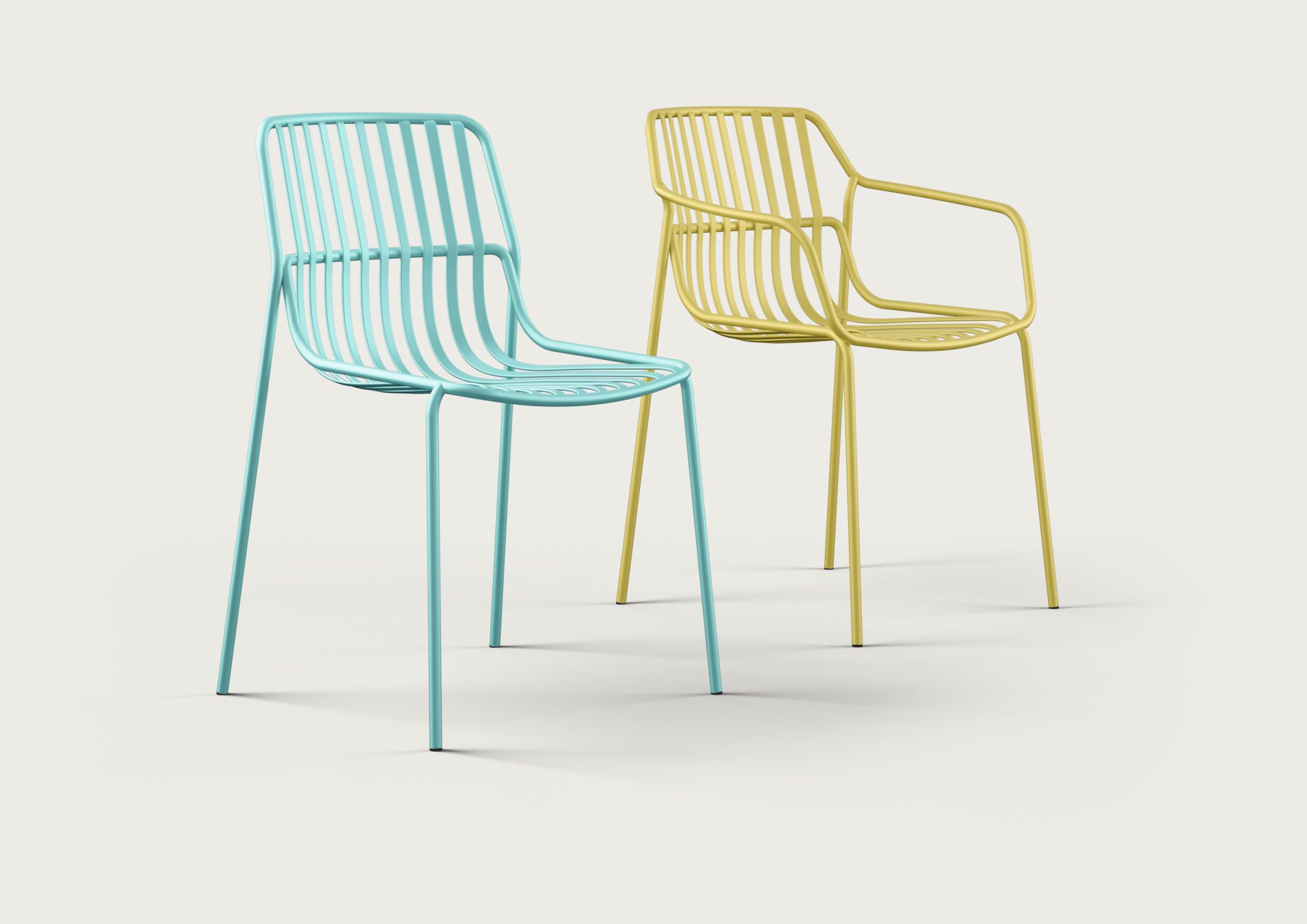 Steel chair outdoor cheap